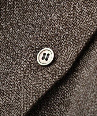 YECCA VECCA 　裾ドロストメッシュシャツ Gray Mixture