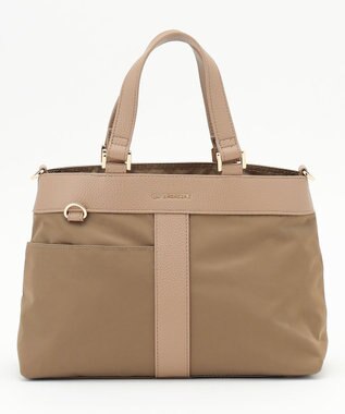 LA BAGAGERIE コンビ2WAYトートバッグ Sサイズ ベージュ