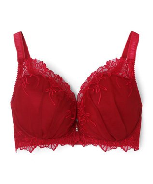 San-ai Resort（三愛水着楽園） 【エレガントコレクションPremium2312】単品ブラHIカップ レッド