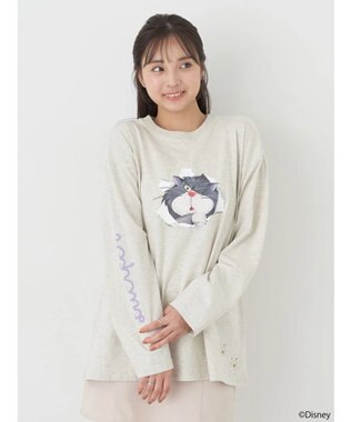 earth music&ecology Ｄｉｓｎｅｙ／フロントルシファーロンＴ Oatmeal