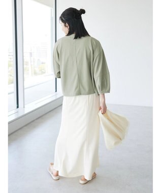 CRAFT STANDARD BOUTIQUE カットジョーゼットスカート Ivory
