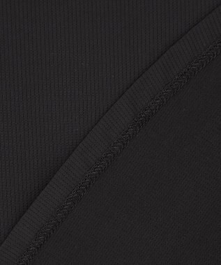 23区GOLF 【WOMEN】【吸水速乾・UVケア】ハーフジップ シャツ ブラック系