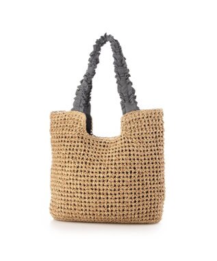 UNBILLION カシュカシュ cachecache / フリルハンドルクロッシェトート GY