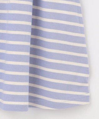 組曲 KIDS 【110-140㎝】ボーダー ワンピース サックスブルー系1