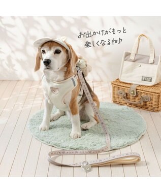 PET PARADISE ペットパラダイス くまちやん リュックハーネス Ｍ ホワイト