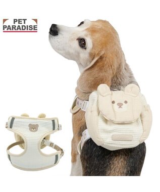 PET PARADISE ペットパラダイス くまちやん リュックハーネス Ｍ