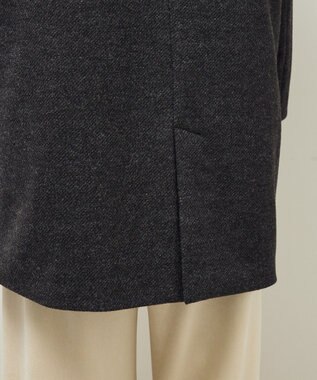 Green Parks ２ｗａｙフード取り外しＡラインコート Charcoal Gray