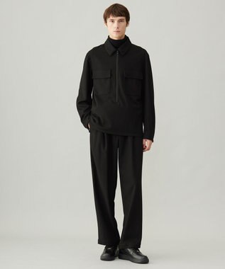 UNFILO MENS 【男女兼用】ライトウォームタートルネックニット ブラック