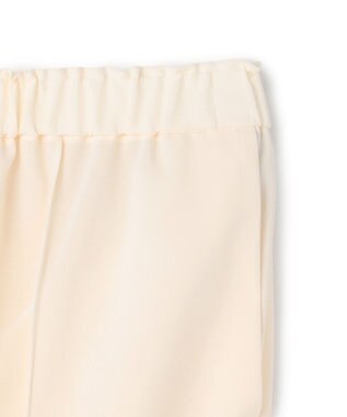 BEIGE， 【イージーケア・セットアップ対応】BATEAU / バックスリット ストレートパンツ Ecru