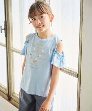 組曲 KIDS 【150-160㎝】 フルーティーブリーズTシャツ
