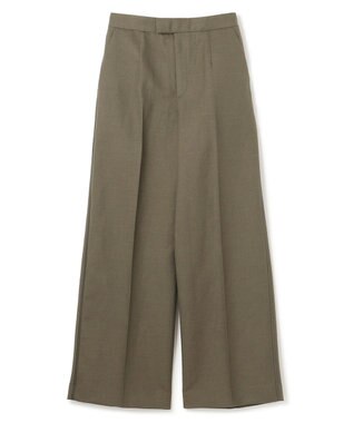 BEIGE， WISTERIA / ワイドパンツ Khaki