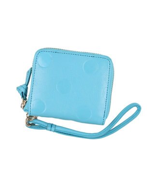 UNBILLION ペルケ perche / ドット型押しパームフィットストラップウォレット