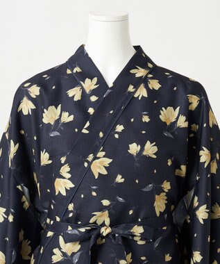 ANY SIS 【着付け簡単5点セット】2WAY セパレート浴衣セット ネイビー系