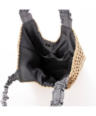 UNBILLION カシュカシュ cachecache / フリルハンドルクロッシェトート GY