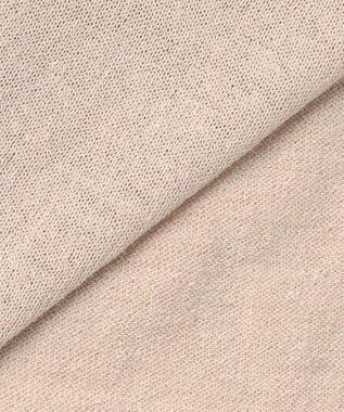 J.PRESS LADIES L LINEN COTTON BLEND ニット ブルゾン ベージュ系