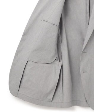 JOSEPH HOMME リネンシャンブレーストレッチ　ジャケット ライトグレー系