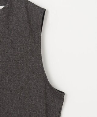 ANY L クラシカルツイードワンピース ブラウン