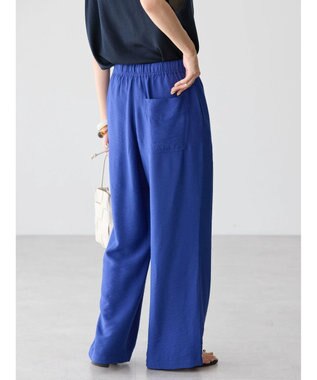 AMERICAN HOLIC 接触冷感Ｗポケットワイドパンツ Blue