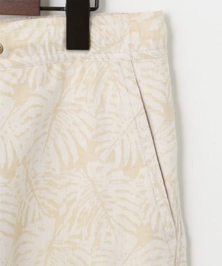 JOSEPH ABBOUD MOUNTAIN 【SPACE／UNISEX】ソアロンリネンジャガード ハーフパンツ ベージュ系7