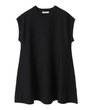 CRAFT STANDARD BOUTIQUE ファンクショナルノースリーブフレアニットプルオーバー Black