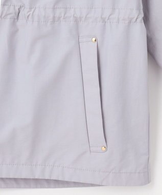 ANY SIS 【撥水/花粉対策】2WAYフーディー ブルゾン 【WEB限定】アイスブルー