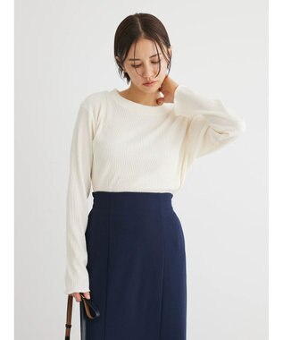 Green Parks ミニプリーツプルオーバー Ivory