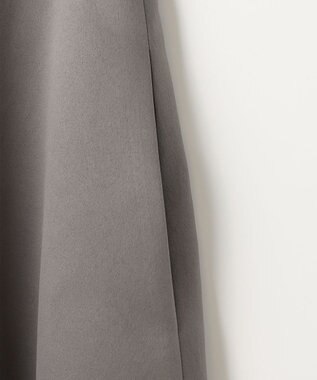 組曲 L マットサテンノーブルスカート スレートグレー系