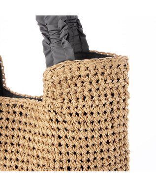 UNBILLION カシュカシュ cachecache / フリルハンドルクロッシェトート GY