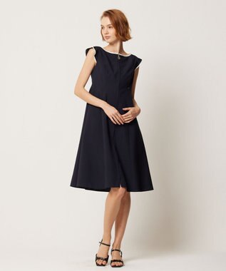 TOCCA 【洗える】SUMMER ENTRANCE ドレス ネイビー系