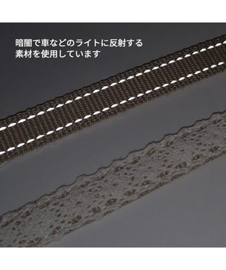 PET PARADISE ペットパラダイス コットンレース リード 4S～3S ベージュ