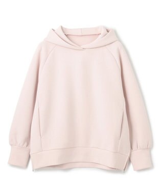 UNFILO 【WEB限定】BEAUTY FORM JERSEY サイドZIP フーディ ピンク