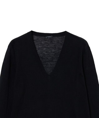 JOSEPH 【WEB＆OUTLET限定】ウールエアー Vネックニット Black