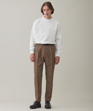 UNFILO MENS コットン クルーネックTEE [23年秋冬商品] シロ