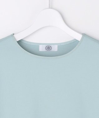 J.PRESS LADIES L ギガダルポンチ カットソー ライトアクア系