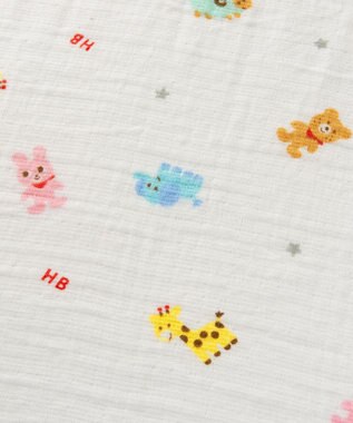 MIKI HOUSE HOT BISCUITS ガーゼバスタオル 白