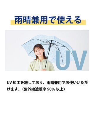 MOONBAT 【超撥水】フロータス (FLO(A)TUS) 折りたたみ傘 コットンフラワー 耐風 ペールスカイ