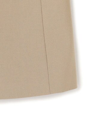 UNFILO ウールライク ダブルブレスト ジャケット ベージュ