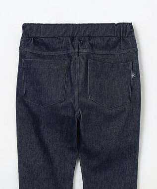 組曲 KIDS 【110-140㎝】ハートデニムニット パンツ ネイビー