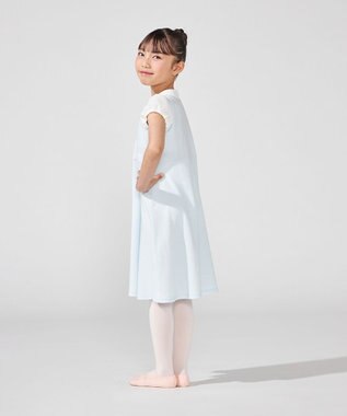 Chacott ジップアップワンピース ベビーブルー