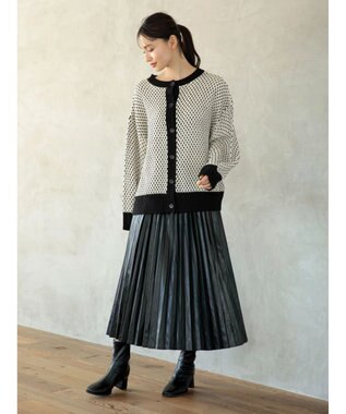 Green Parks ・ＳＵＧＡＲ　ＳＰＯＯＮ　２ｗａｙニットカーディガン Off White