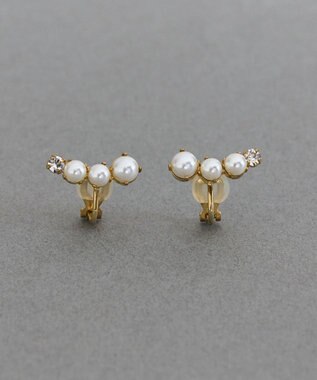 Phoebe 〈シリーズ累計販売5000点突破！〉リオデラパールイヤリング ゴールド