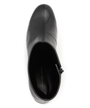 23区 ラウンドトゥ ショート ブーツ ブラック系