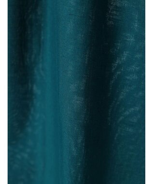 Green Parks 綿麻混ポンチョ風シャツ Blue Green