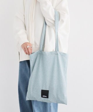 CRAFT STANDARD BOUTIQUE 【追加】akha.ラメトートバッグ Sax