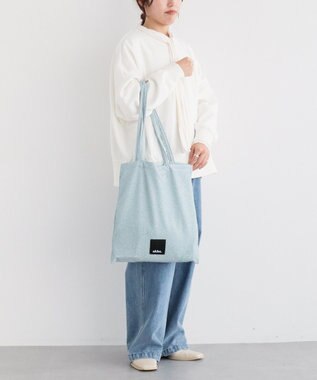 CRAFT STANDARD BOUTIQUE 【追加】akha.ラメトートバッグ Sax