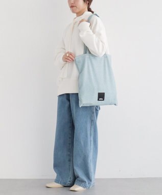 CRAFT STANDARD BOUTIQUE 【追加】akha.ラメトートバッグ Sax