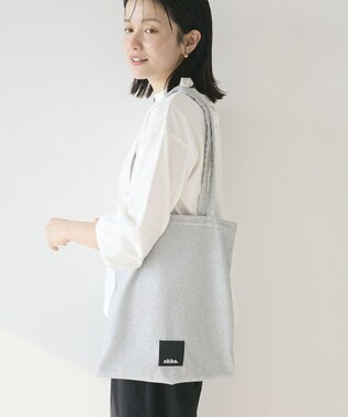 CRAFT STANDARD BOUTIQUE 【追加】akha.ラメトートバッグ Silver
