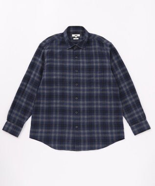 JOSEPH ABBOUD 【キングサイズ】JC起毛チェック柄　ネルシャツ