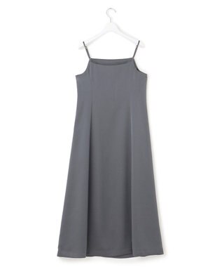 23区 【APPLAUDIR】ブライトフラワーレースコンビ ドレス スレートグレー系