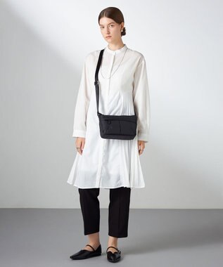 Y'SACCS ナイロンタフタポシェット ブラック